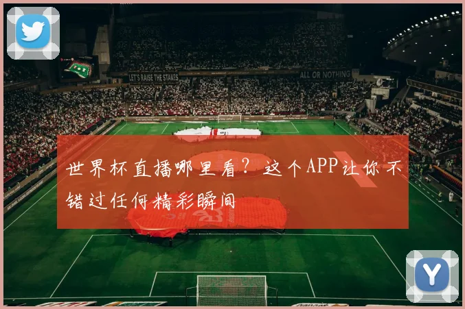 世界杯直播哪里看？这个APP让你不错过任何精彩瞬间
